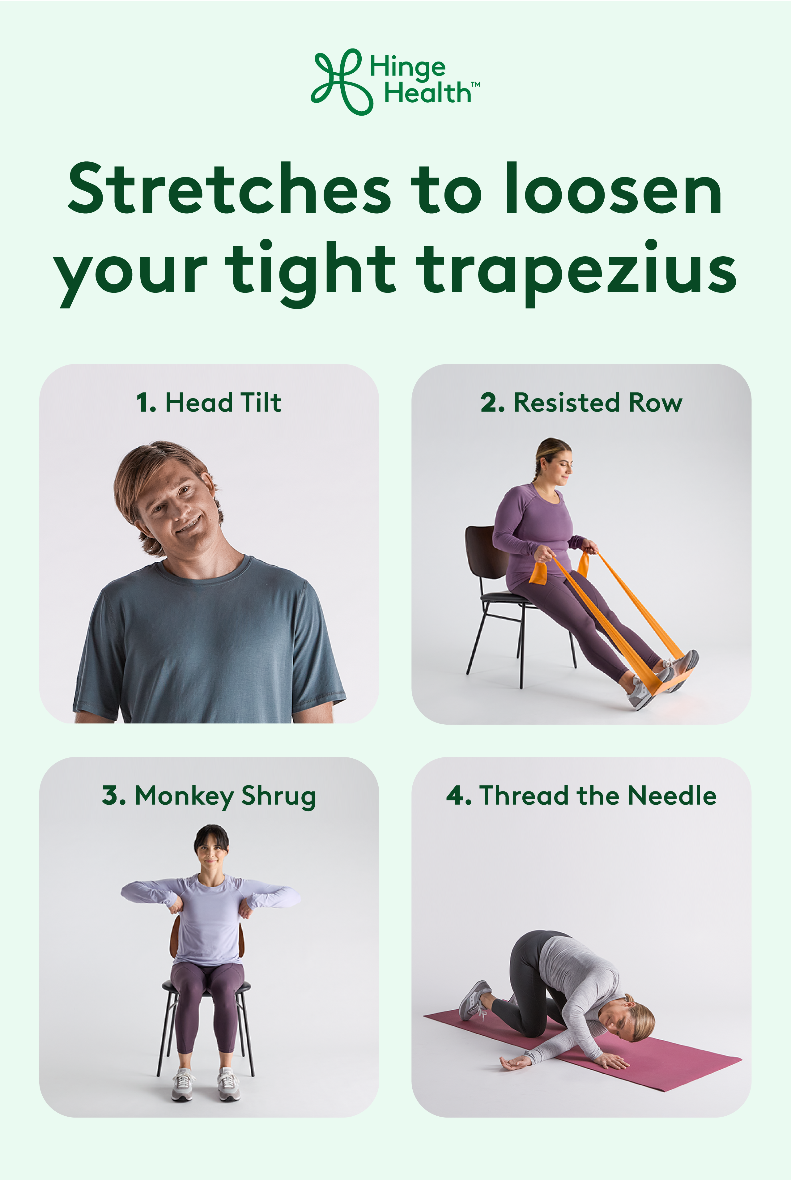 stretches for tight trapezius, trapezius pain
