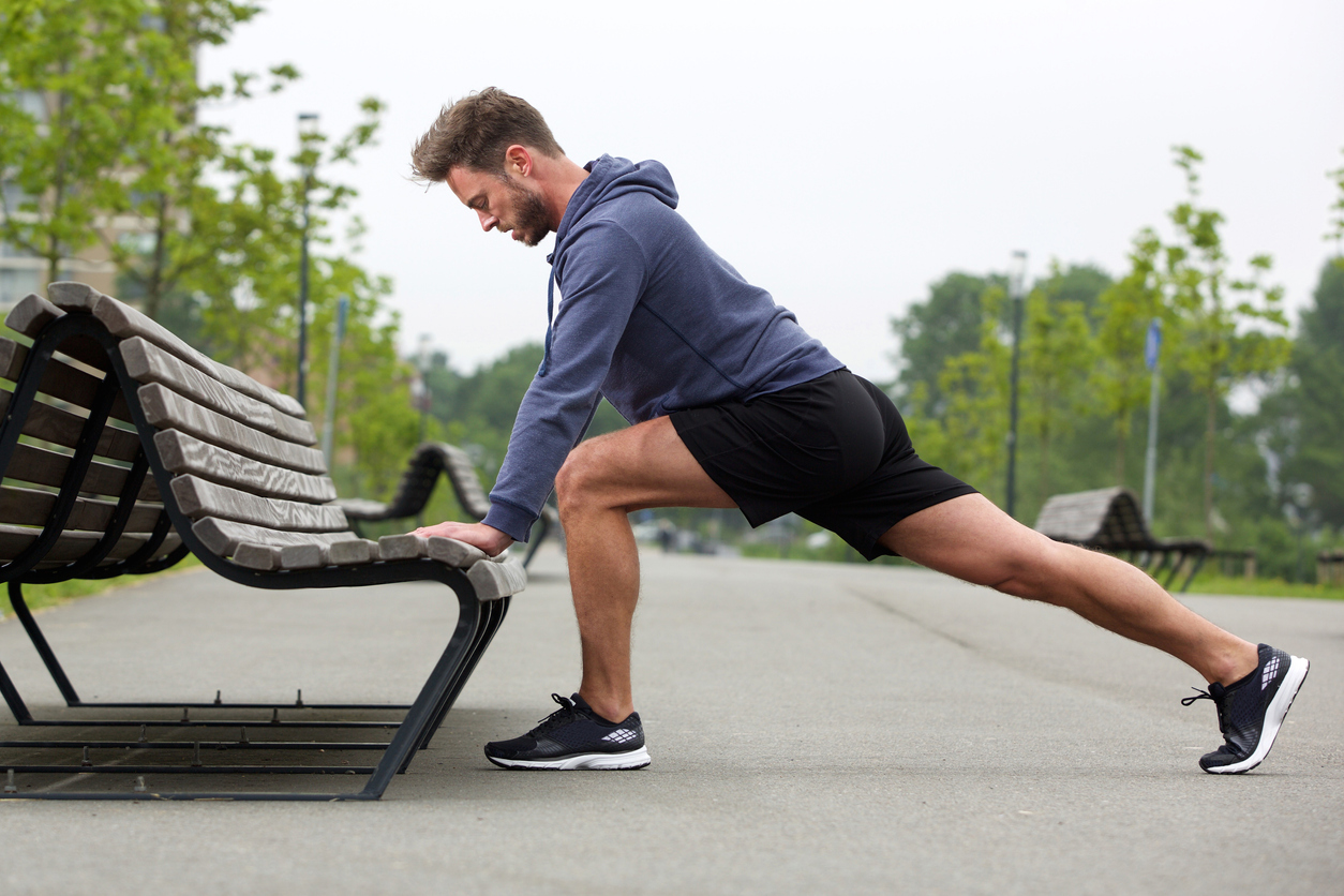 #man #excercise #park
